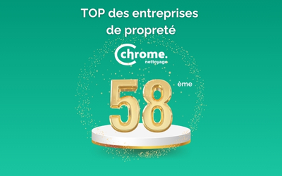 Chrome maintient sa place dans le top 70 !