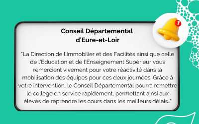 Intervention express en Eure-et-Loir