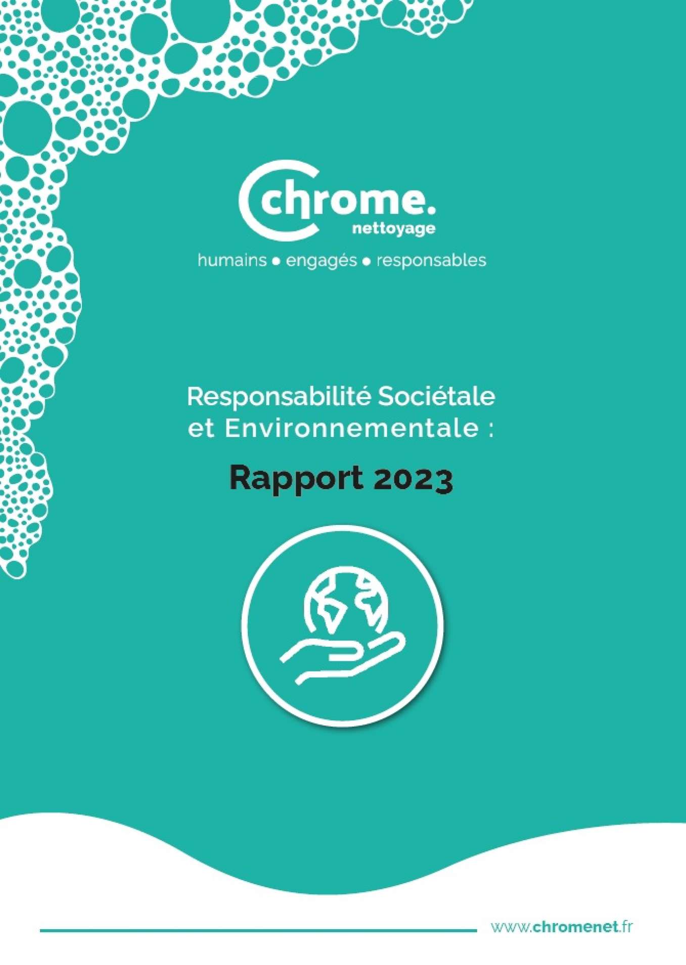 Rapport RSE 2023 Chrome nettoyage